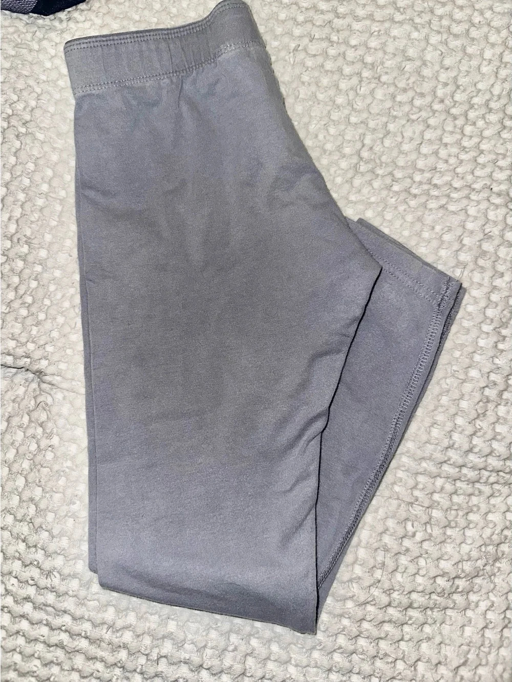 Nike Kids Gray cotton leggings with Floral Graphic